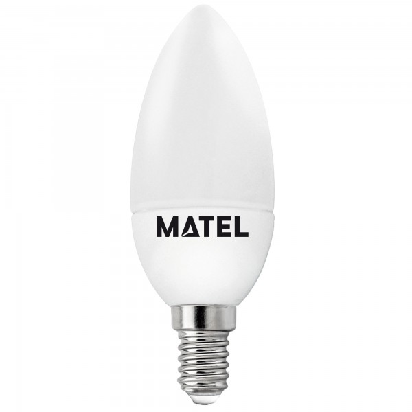 Bomb.led vela e14  3w.neutra (caja de 10 unidades)