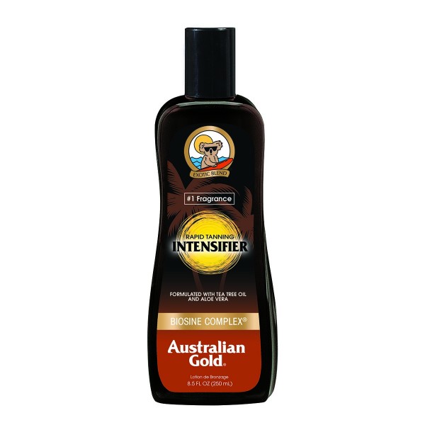 Australian gold rapid tanning intensifier locion 237ml