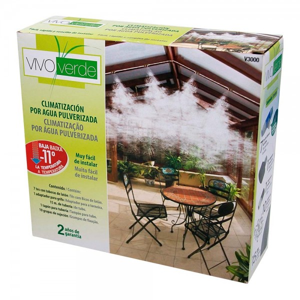 Sistema de nebulización/climatización v3000