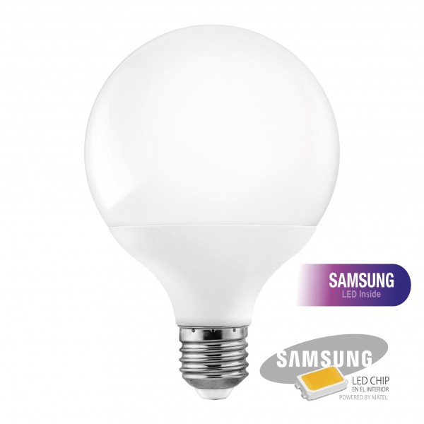 Bomb.led samsung globo  g95 e27 12w.cal (caja de 5 unidades)