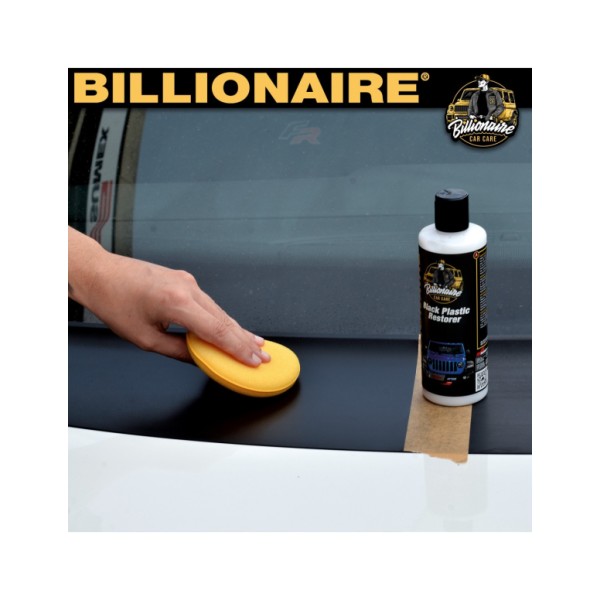 Billionaire Black Plastic Restorer Gel Recuperador de Plástico Restaurador Recupera el Brillo Original 300ml