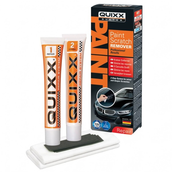 Quitarayas "quixx" sobre pintura. kit completo