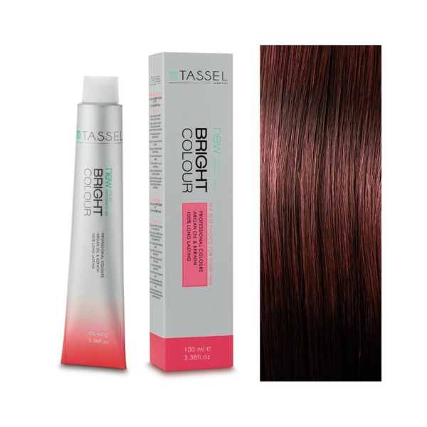 Eurostil new bright colour tinte nº5.6 castaño claro rojo 1un