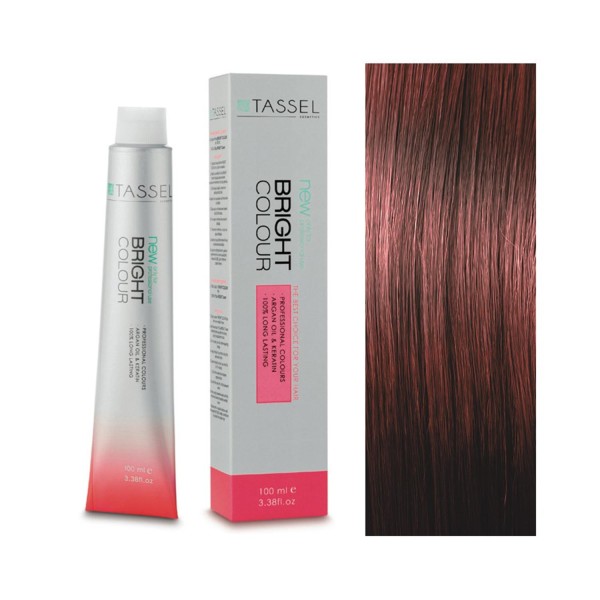 Eurostil bright colour tinte 6.6 rubio oscuro rojo 1un