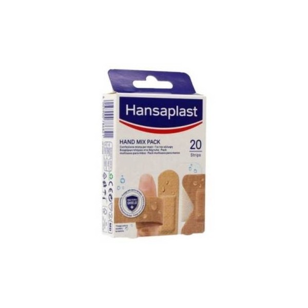 Hansaplast Hand Mix Apósitos Adhesivos Surtidos 20 Unidades