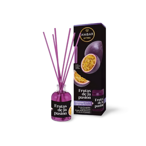 Ambar ambientador mikado frutas de la pasión