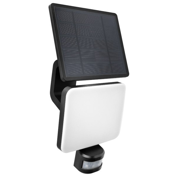 Aplique solar orientab.ip54 sens.12w.cct