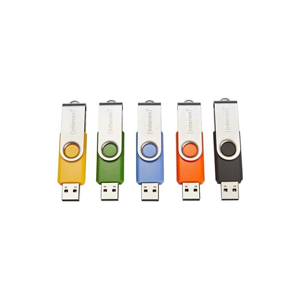 Intenso basic line multipack lápiz usb 2.0 8gb 10u