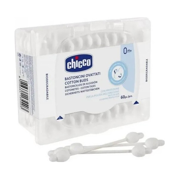 Bastoncillos Oidos Chicco Seguridad 90 Unidades