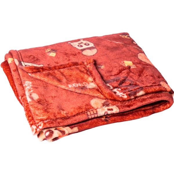 Manta polar navidad, 120 x 150 cm, tió