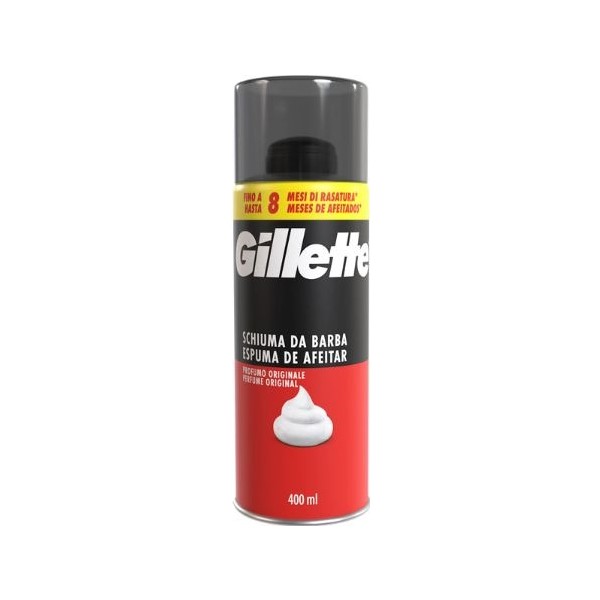Gillette espuma de afeitar 400ml